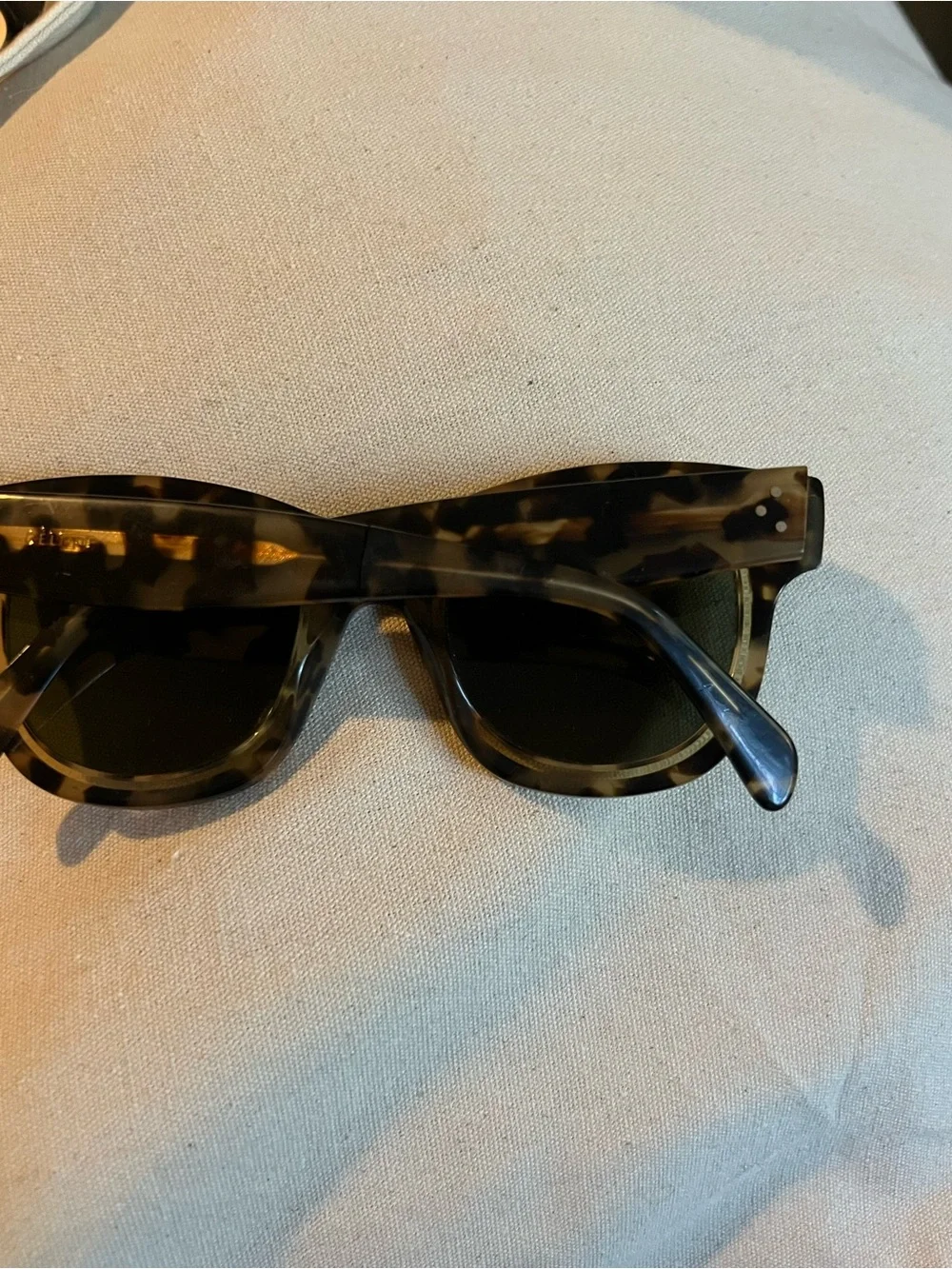 Classic Tortoise Square Sunglasses - Dark Lenses